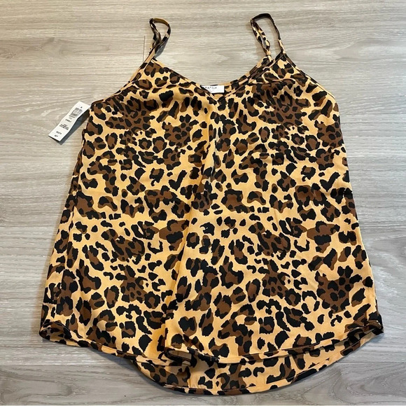 Babaton Everly Leopard Cheetah Mob Wife Tank Cami DD - Picture 1 of 3